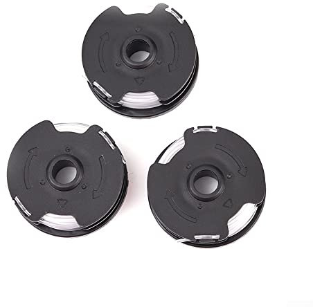 URPIZY Línea de Carrete de desbrozadora, 3 Piezas Φ1.4 mm 5 m Hilo de Repuesto para cortacésped inalámbrico para Parkside PRTA 20-Li C3 IAN351753