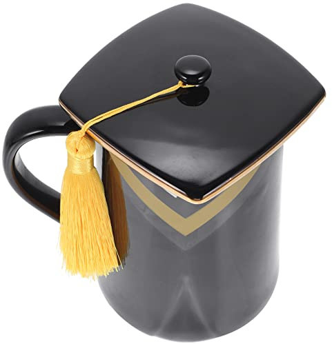 Zerodeko Tazza Di Laurea Tazza Da Campeggio Classe 2023 Regali Di Laurea Per Lui Cappuccino Unica Tè Nera Viaggio Scapolo Ceramica Uomo Bicchiere
