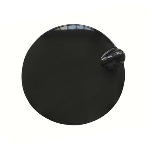 GLOFLY Passend for Ford Focus 2 MK2 MK3 8M51-F405A02-AA Silber Tankdeckel Gasabdeckung Klappe Tür Kraftstoffeinfüllklappe Gasdeckelkappe Tankdeckel (Size : Black)