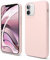 Little Boutik Coque Rose pour iPhone 12 Mini (5,4)