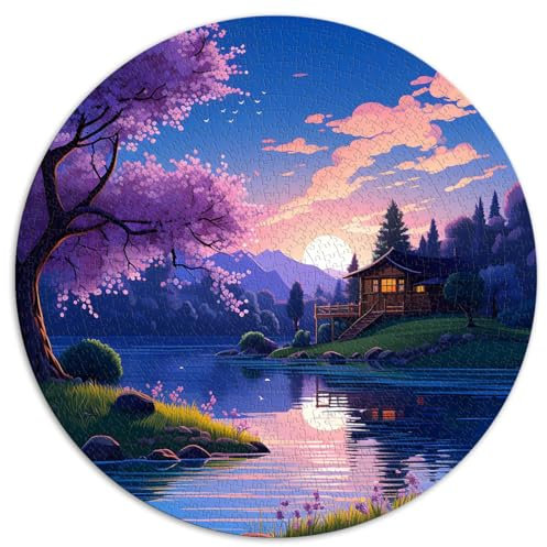 Puzzle 1000 Piece Adult Jigsaw Puzzle wonderful world Creative Round Jigsaw Puzzles for Adults Kids Age 12+ Cardboard puzzles Jigsaw Puzzles for Adults Educational Game Challenge Toy
