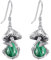 Malachit Ohrringe Sterling Silber Pilz Ohrringe Pilz OhrMuttertag Schmuck Geschenk für Damen