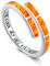 Twoowl Opal Ring 925er Sterlingsilber Orangefarbener Opal Ring Verstellbarer Ring Schmuck für Frauen und Mädchen - Geburtstagsgeschenk