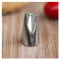 Cake Decorating Tools,Cake Piping Nozzles, 61 Cake Cream Decoration Tips Piping Nozzle Stainless Steel Pastry Nozzle Cake Piping Tools Create Pinecone Freesia Small Size