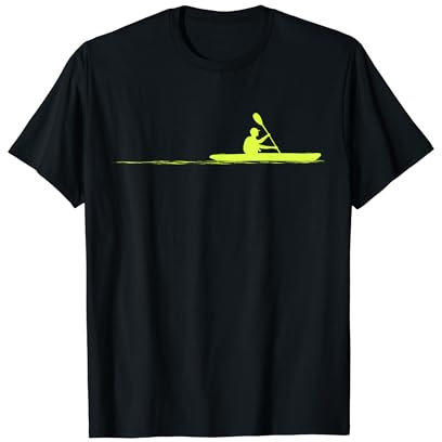 Schlauchboot Kanu Kajak Kanufahrer T-Shirt
