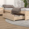 Gecheer Bettkasten 2 STK.Bettschubladen Aufbewahrungsboxen Schubkasten Bettschublade Bettschubkasten Unterbettschublade 95 x 103 x 18 cm (B x T x H) Massivholz Kiefer
