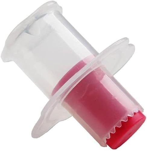 Roter Kuchenbagger Cupcake Entkerner Muffin Kuchen Gebäck Entkerner Modell Kolben Cutter Dekorieren Wiederverwendbare Kunststoff Kuchen Graben Löcher Gerät Nützlich und Deft für Muffin Kuchen Füllung
