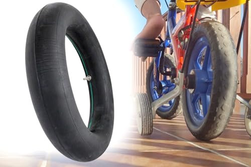 BISOMO Schlauch 3.00-3.50 x 10 Zoll TR4 Autoventil gerade für Kinderwagen, Roller, Anhänger, Kinderfahrrad, Laufrad, Vee Rubber, 90/100 x 10, 90/90 x 10, 100/90 x 10