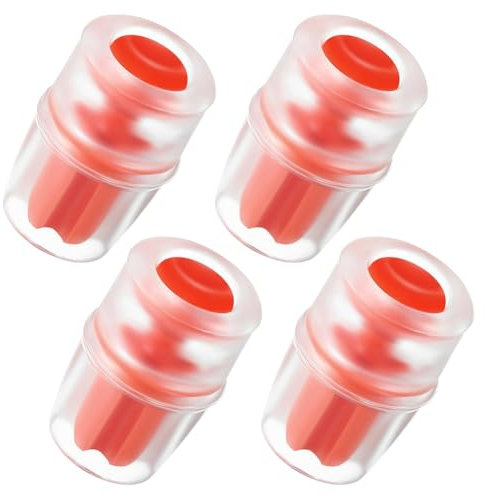 Blisfulhoks 4 Packs Bite Valve Replacement Sheath for Water Bladder, Packs Hydraulics Reservoirs, Hydration Pack Bite Valve