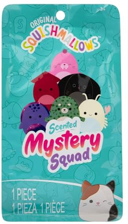 Squishmallows Little Plush 5 Squishmallows - Sea Creatures - Lobster, Walrus, Squid, Sea Turtle, Seal, Stingray