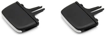 Bekuyu Rejilla Ventilación Coche Kit Reparación Clip Ventilación Aire Acondicionado Deslizador Pestaña Salida Rejilla Ventilación Aire Delantero Y Trasero para Volvo XC90 V90 S90(2PCS)