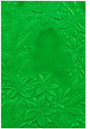 BAOFALI 3D Embossing Folder for Card Making Flowers and Leaves Pattern Plastic Embossing Folders for DIY Scrapbooking Photo Album Card Paper Craft Decoration Embossing Template