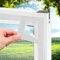 Fliegennetz Für Fenster Heavy Duty 110x190cm Weiß Fliegengitter Dachfenster mit Rahmen Fliegengitter für Dachfenster Fliegengitter Dachfenster Rollo