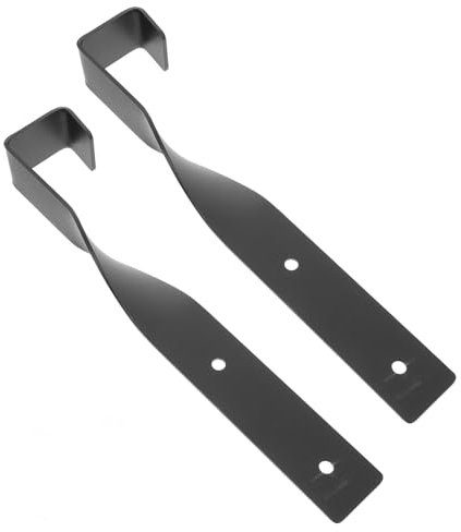 Happyyami 1 Satz Kettensägenständer Haken Leistung Schlüssel Kleiderbügel Wand Schwer Gestell Hängend Montiert Montieren Garage Eisen Black