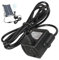 Pompe dell'acqua solare, DC 5.5V-12V 3W Mini Pompe a portata solare, 300L/H Featura di acqua impermeabile tranquilla, distanza di spruzzatura da 4, 9 piedi per acquario, nessun pannello