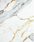 Générique Panneau Mural PVC Effet Marbre, 260 x 122 cm, Auto-adhésif, Imperméable, Blanc et Or, pour Cuisine et Salle de Bains