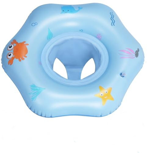 GOHHME Baby Schwimmring mit Sicherheitssitz für Kleinkinder 1–3 Jahre