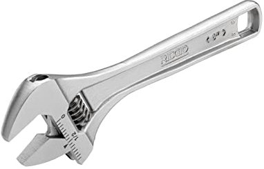 RIDGID 86902 Model 756 Adjustable Wrench 6 inch - Metric and SAE