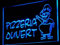 Enseigne Lumineuse j188-b Pizzeria Ouvert OPEN Pizza Shop Neon Light Sign