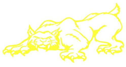 Wandtattoo Logo Puma selbstklebend – mehrere Farben erhältlich – 20 x 10 gelb