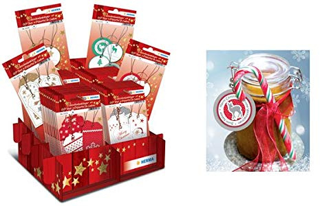 HERMA WeihnachtsGeschenkanhänger, Thekendisplay 15272