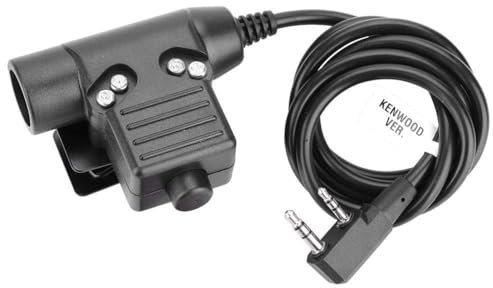 The Mercenary Company Armorwerx U94 PTT System Compatible with Baofeng UV-5R UV-82 etc. Radio (Military/NATO-US)