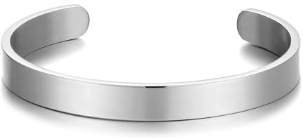 Philip Jones Men's Stainless Steel Cuff Bracelet