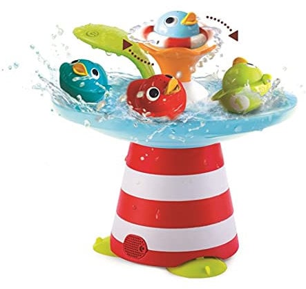 Yookidoo - Entenlauf – Badespiel für Verschiedene Aktivitäten – Erwachen der Sinne – Lernspielzeug für Babys – Geschenk für Babys von 6 Monaten bis 3 Jahren