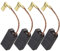 ECSiNG 2 Pares de Escobillas de Carbón Pieza de Repuesto Del Agitador de Parada Automática 6x10x20 Mm Compatible con COLLOMIX COLLOMATIC RGE 110 120 125 130 140 Accesorios para Herramientas Eléctricas