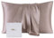 ZIMASILK 100% Mulberry Silk Pillowcase Upgraded Version for Hair and Skin Health, Better Grade 6A Silk, with YKK Zipper, Ultra-Soft & Durable, Luxury Gift Box 1Pc (Standard 50x75cm, Light Plum)