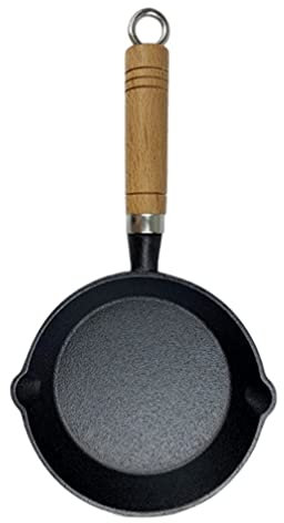 PACKOVE 1stk Ölwanne Tamagoyaki Omelett Pan Mini Eierpfanne Kochtopf Aus Emaille Mahlzeit Bratpfanne Japanischen Omelett Pan Pfannkuchenpfanne Speiseteller Gusseisen Rostfreier Stahl