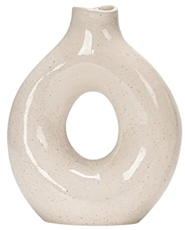 OFUNGO Vase à Fleurs Ornements en céramique Support de Fleurs, Vase, Pots de Plantes Photo Prop Pot de Fleurs for Jardin intérieur et extérieur Ornements de Chambre à Coucher, L (Size : L)