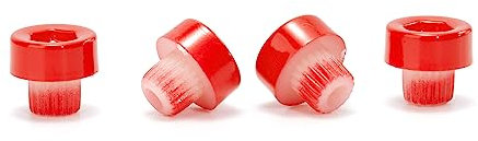 RhinoTuning 50pcs Rad Felge Lippe Nieten Muttern Loch 6.2mm/0.24in Ersatz Nieten Auto Rad Zubehör Teile Chrom(rosa)