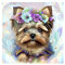 Stalente Diamond Painting Erwachsene Set Hund, 5D Diamond painting Tiere, Rund Full Drill Diamond Painting for Home Wall Decoration Gift 30x30cm/12x12in