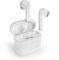 SBS auricolari TWS Beat Free compatibili con celluari Samsung, Oppo, Xiaomi, Huawei, iPhone 15/14/13 e precedenti, auricolari true wireless bianchi con touch control, cavetto e gommini inclusi