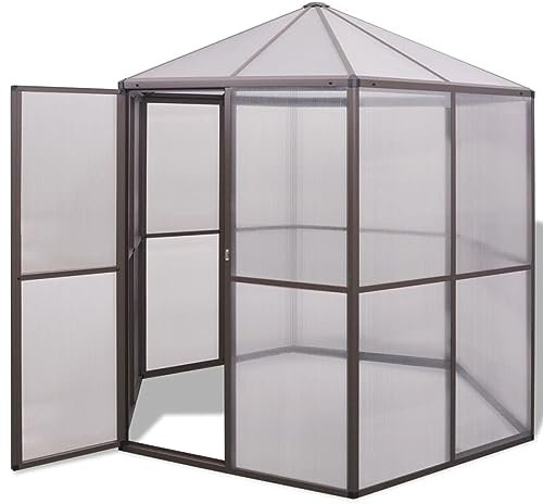 Gecheer Greenhouse Aluminium 240x211x232 cm Model48836