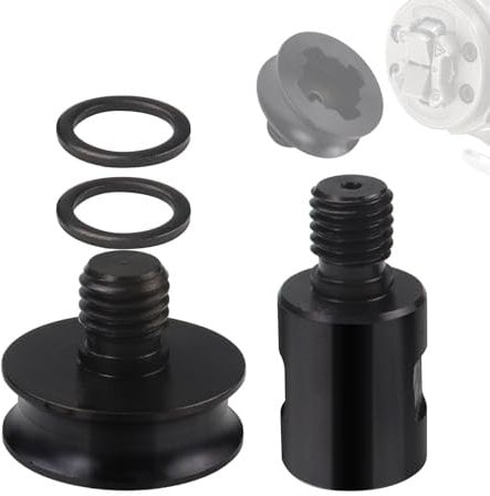Angle Grinder Lock Kit with 5/8-11 Threads, Includes 5/8-11 Thread to M14 Extension Rod for BOSCH X-LOCK Angle Grinder Adapter