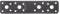 Alberts 822873 DURAVIS Flachverbinder, Schwarzdiamant, 30 Stück