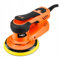 NEO TOOLS Exzenterschleifer, 350W Schleifmaschine, 6 Gänge, Kabelgebunden mit 6 pcs Schleifpapier (Körnung 80/100/120/150/180/240), Multischleifer mit 6 Schleifblätter für Ecke & Kante, Metal & Holz