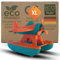 BIOPLAY® Wasserflugzeug | Bio Kunststoff | Nachhaltiges Spielzeug ab 18 Monate für Jungen und Mädchen | Indoor und Outdoor | Seeflugzeug | Schwimmerflugzeug | Flugboot | Wasserflieger