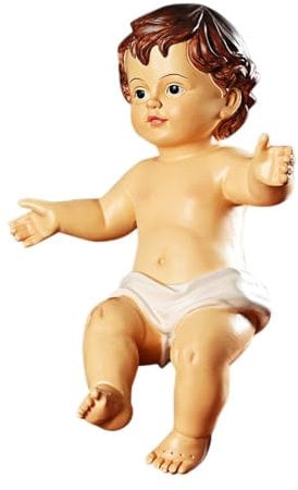 Jesuskind-Figur, Krippen-Jesus-Figur, Christliche Jesus-Figur, Christliche Jesus-Statue, Krippenkind-Jesus-Statuen, Baby-Skulptur Von Jesus Christus, Kindheitsfigur, 6 cm