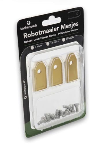 60x To the South® Robot cortacésped Cuchillas de titanio adecuadas para Husqvarna Automower 430XH - 60 unidades