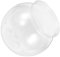 GREENADSCAPE Fish Bowls for Cocktails Round Plastic Fish Bowl Aquarium Planter Cup Ornament