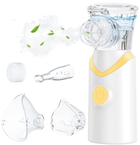 Inhalationsgerät, Larair Inhaliergeräte für Erwachsene, Kinder, Partikelgröße 1-5µm, Einstellbarer Sprühnebel