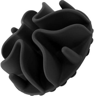 Slow Feeder Dog Bowl Insert Silicone Slow Feeder for Dog Cat Puppy Pet with Stong Suction Cups for Dog Bowls Slow Eating Bowls (Black, S-10X10CM)