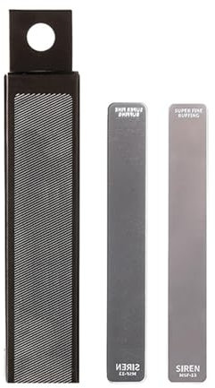 Lime à polir en acier idéale pour le raffinement et le détail de maquettes en métal et bois, loisirs créatifs, bricoleurs