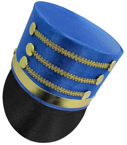 [TEACH] Vintage Style Nutcracker Hi Hat Unisex Costume Hat Christmas Party Hat Stage Performance Hat for Christmas Party