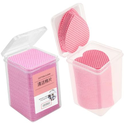 Gatuida Lingettes Ongles Non Pelucheuses 400 Pièces Format Moyen Tampons Dissolvants Pour Vernis à Ongles Utilisation Professionnelle Manucure Nettoyage Précis