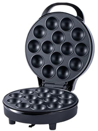14 Hole Electric Cake Pop Maker Takoyaki Waffle Machine Non-Stick Coating Egg Oven Pancake For Kids Birthday Easy To Clean