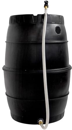 YERD Regenfass: Regentonne Wassertank Regenwassertank Regentank Fass 170 Liter